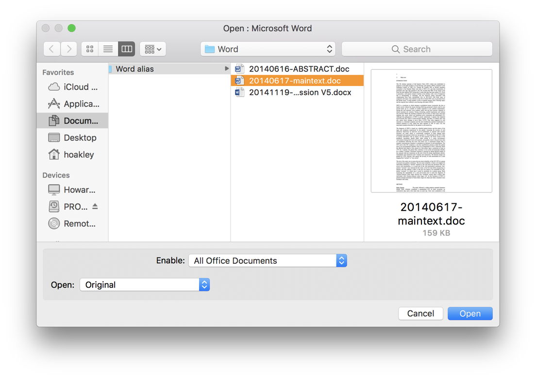 office for mac 2011 compatible with el capitan